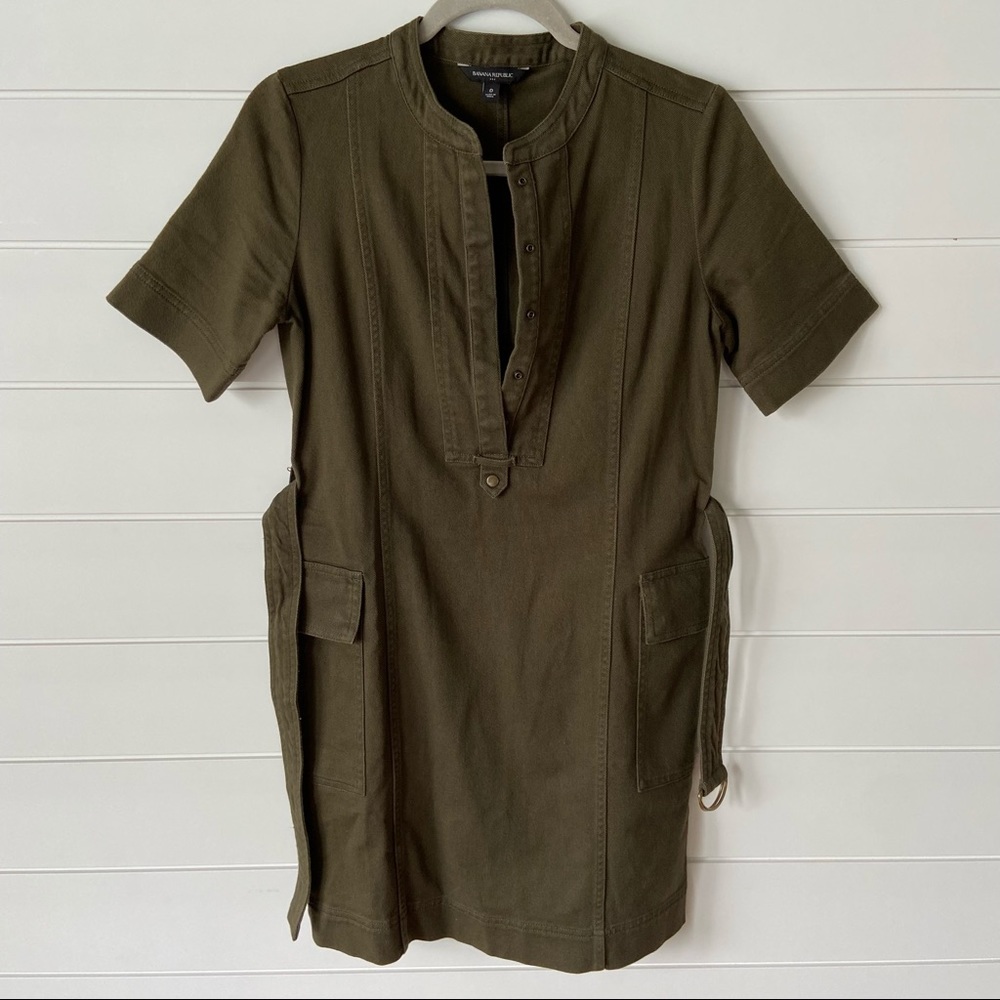 Banana Republic Cotton Shirt Dress size 0